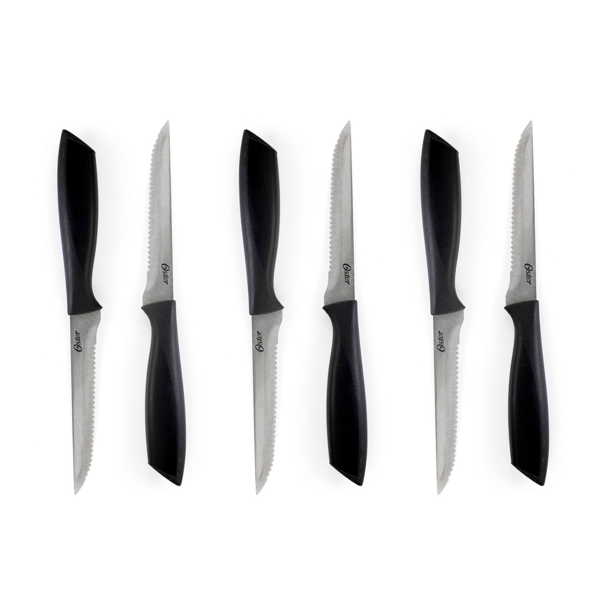 Gibson Home® Westminster 23-Piece Black Carbon Stainless Steel Cutlery Set with Kitchen Tools
